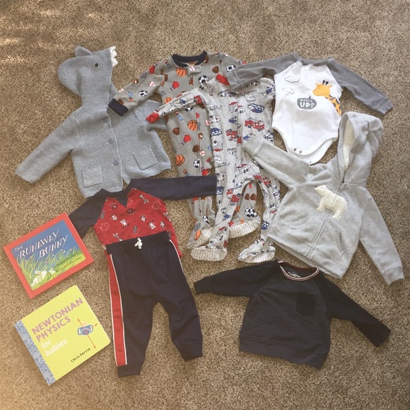 Baby Boy Clothing Lot 12m Baby Boy Clothes - Picture 1 of 8